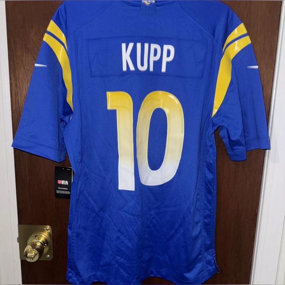 New Cooper Kupp Rams Jersey 10 Large Nike Vapor Limited Jersey Size M W/ Tags